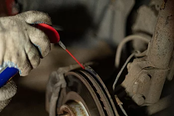 WD-40 utilizzato in garage