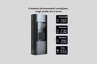 Compressore portatile Wistrue pressione